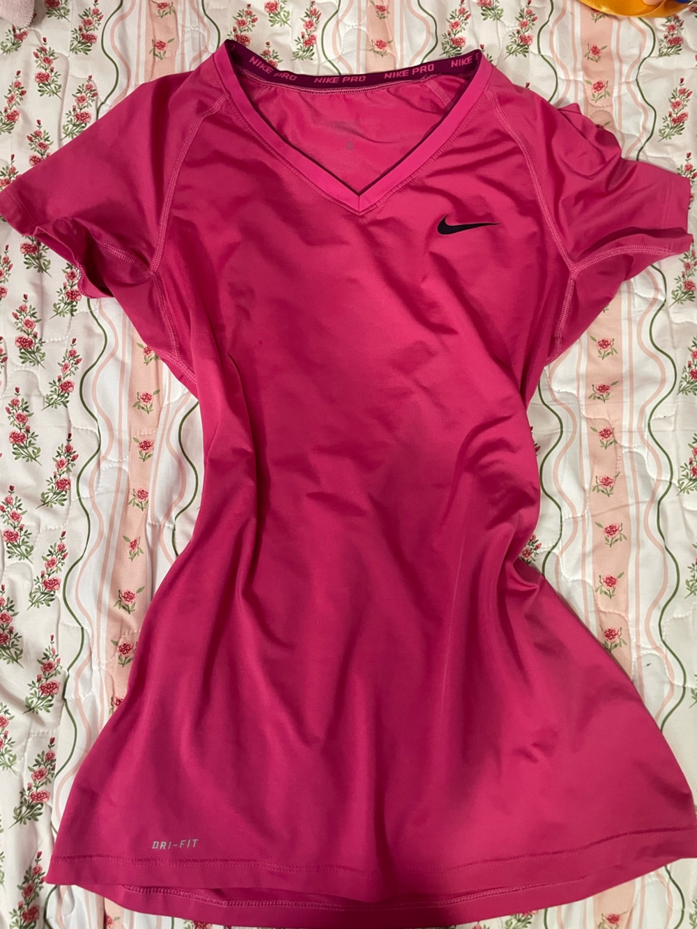Nike Women's Hot Pink Athletic Tank Top